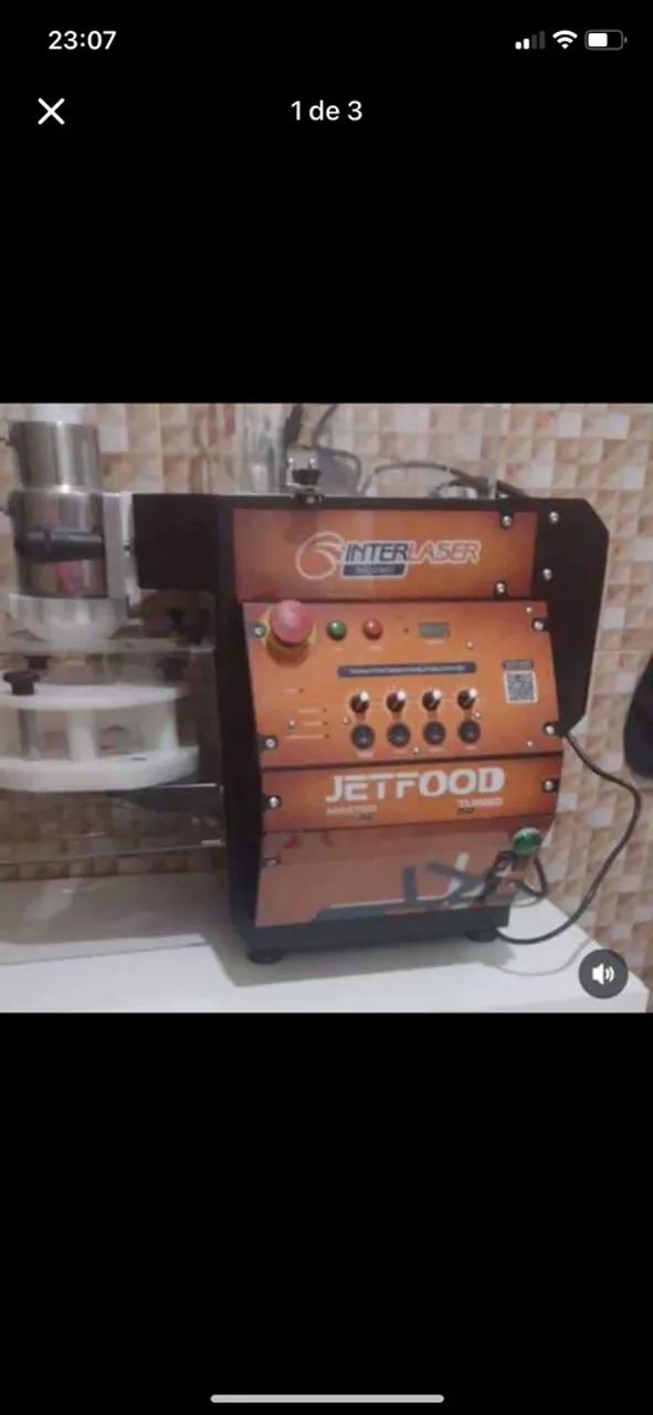 Máquina de salgados 