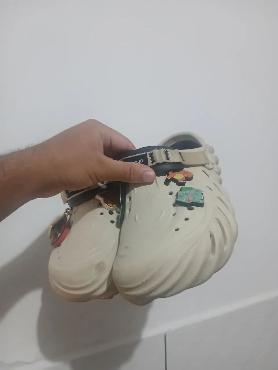Crocs echo cor off White  - Foto 2