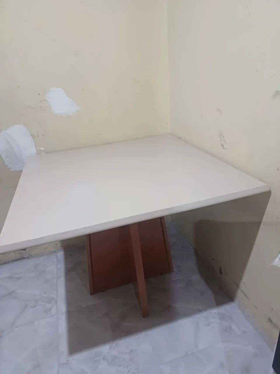 Tampo de mesa quadrada