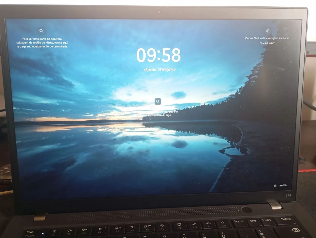 ThinkPad T14 12ª geração com windows 11 e 3 anos de garantia - Foto 2