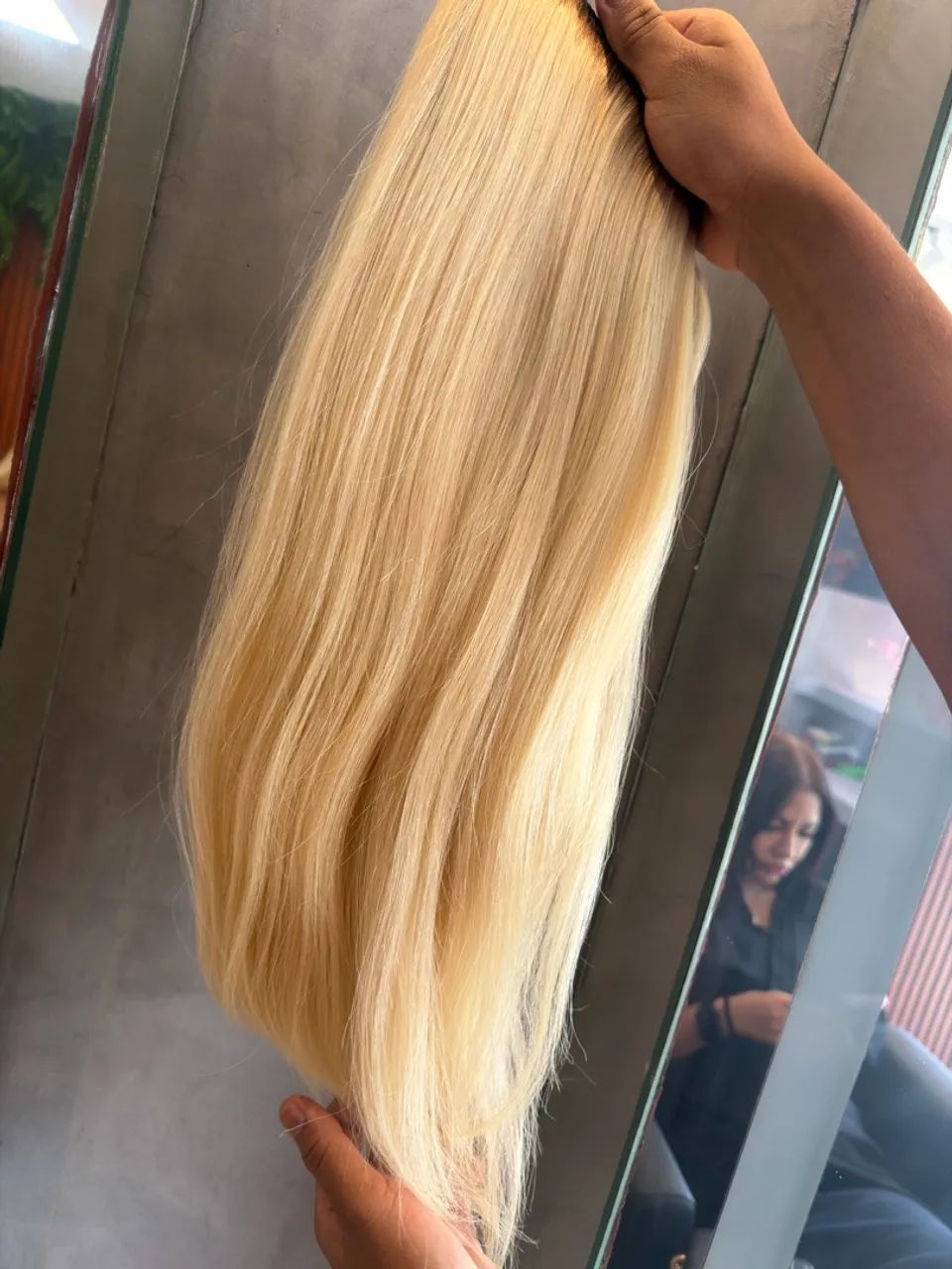 Cabelo mega hair loiro - Foto 2