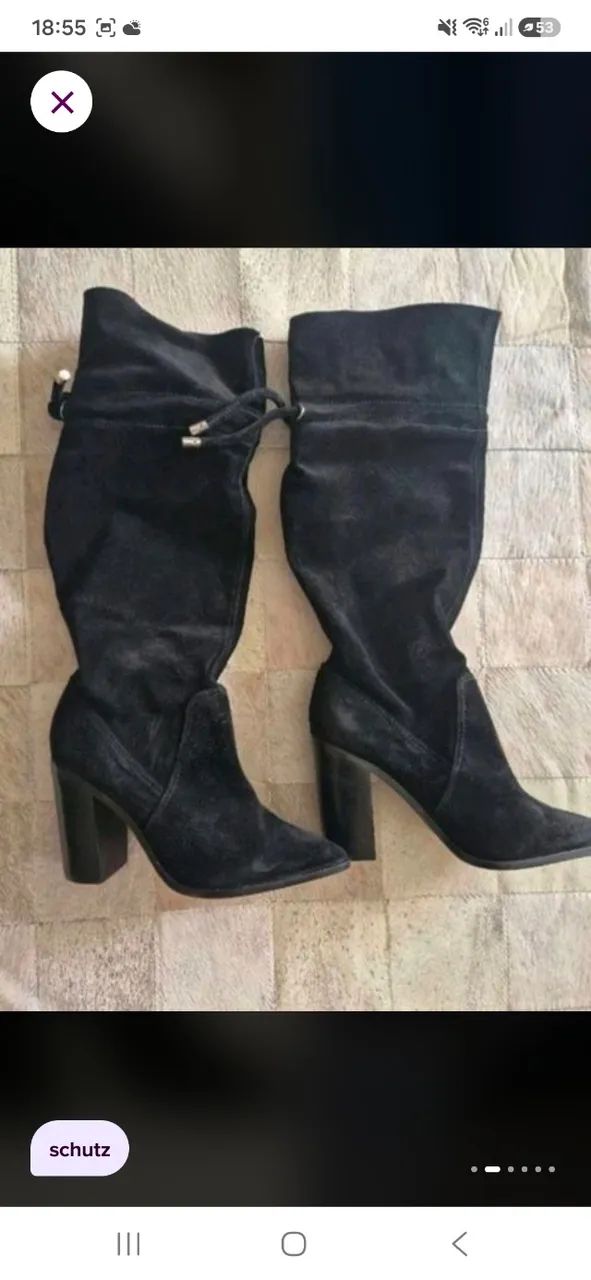 Bota Cano Alto Schutz  - Foto 4
