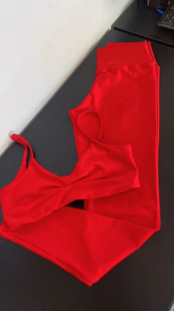Vendo conjunto fitnes | Usado 1 vez | Tam Único - Foto 3