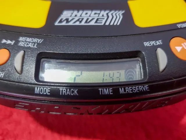 Discman Panasonic Shock Wave SL-SW405 - Vintage 1997 - Aparelhos
