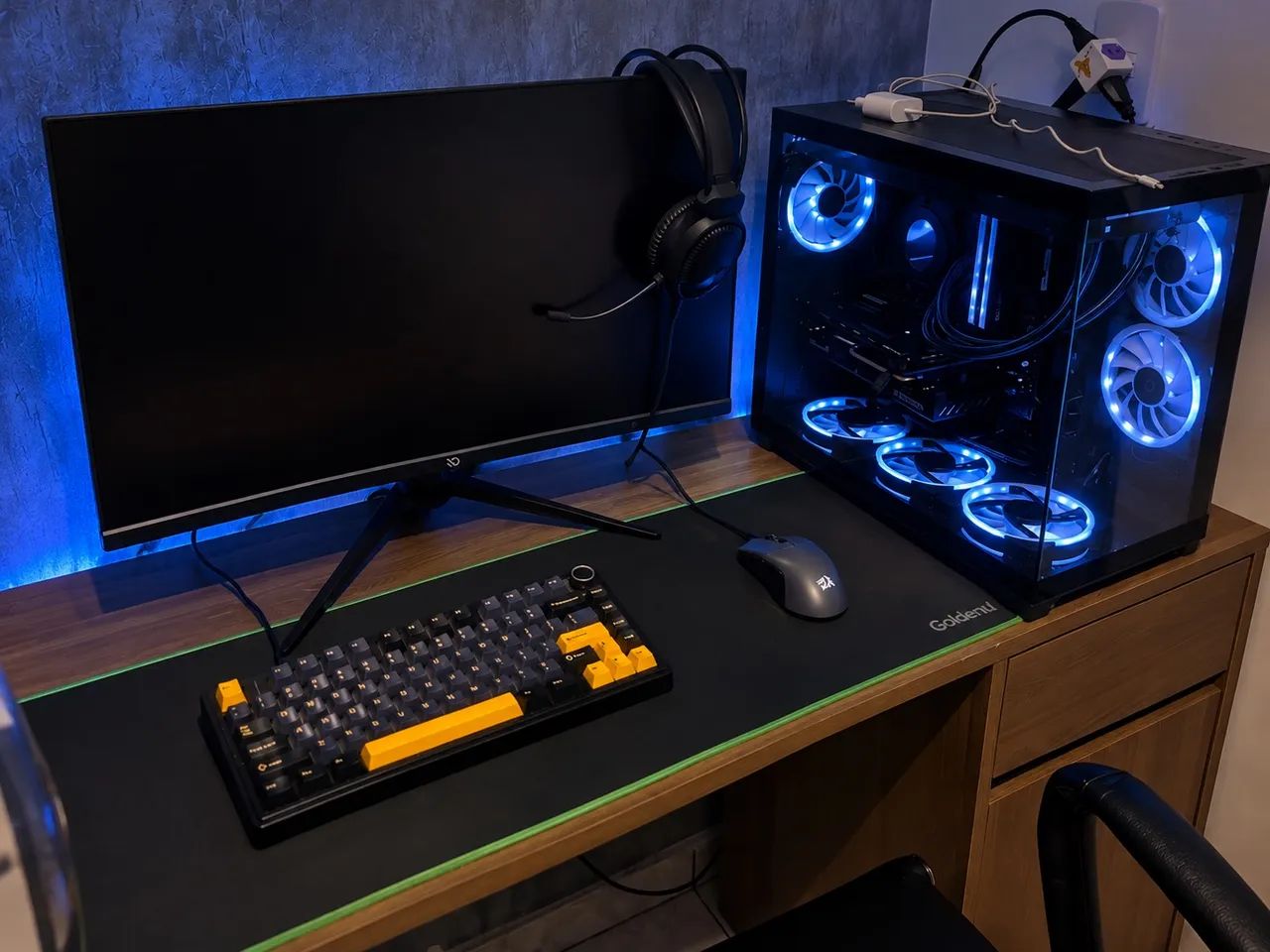 PC GAMER ALL BLACK - Foto 2