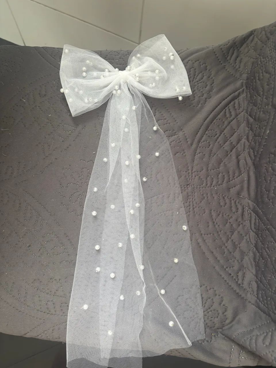 Vestido noiva 46 + buquê  - Foto 5