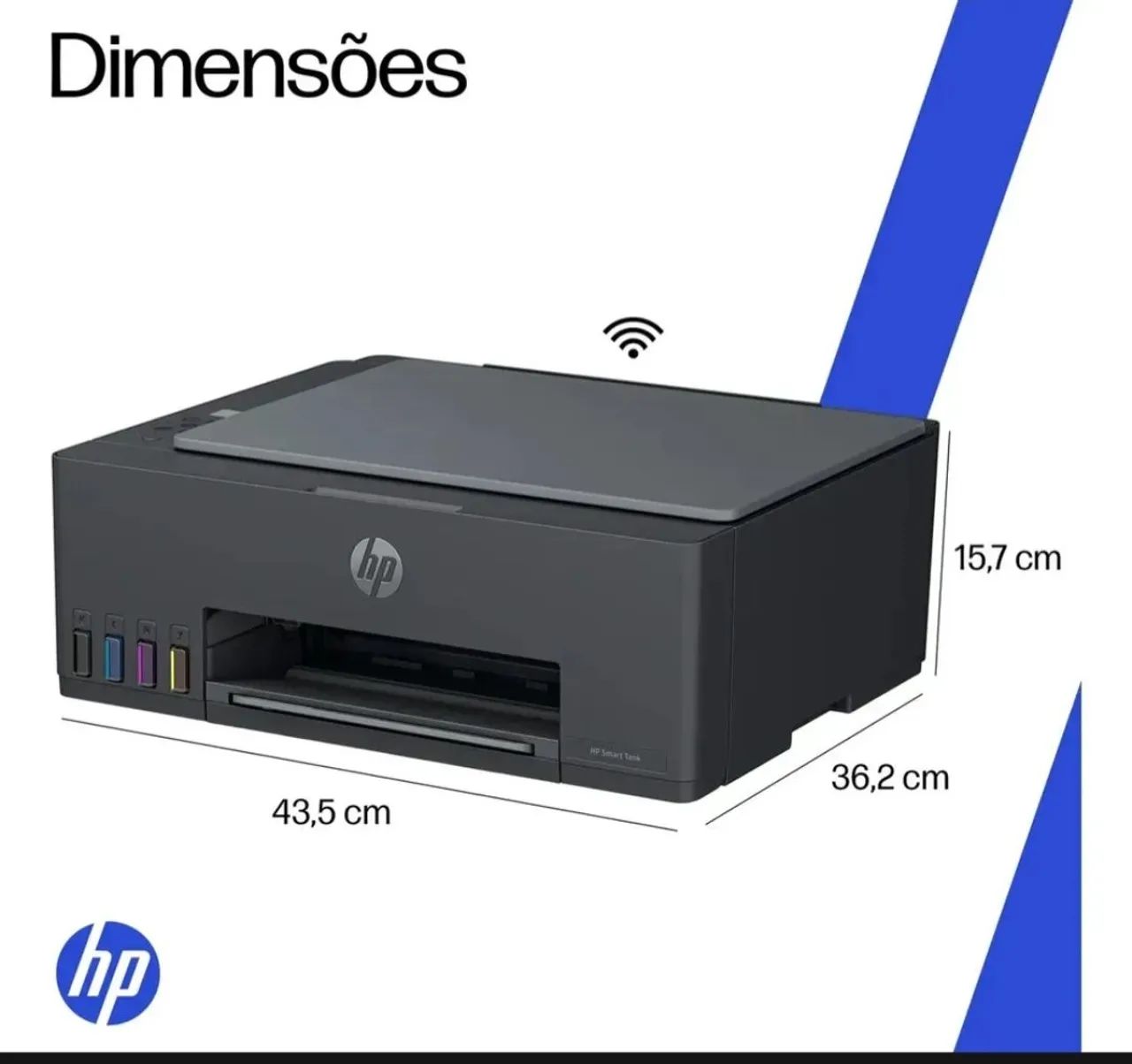 Multifuncional HP Smart Tank 584 - Preta (na caixa) - Foto 2