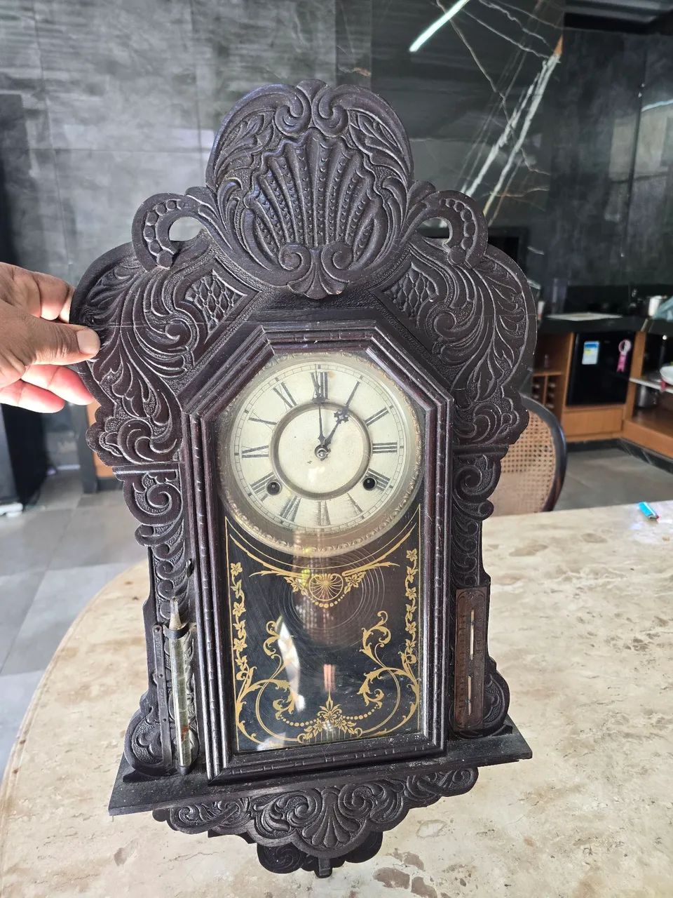 Relógio de parede antigo  - Foto 2