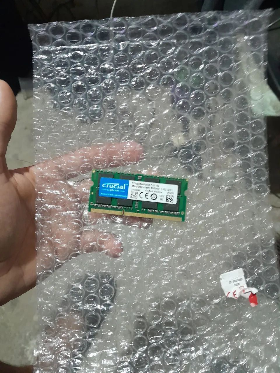 Memória de notebook 