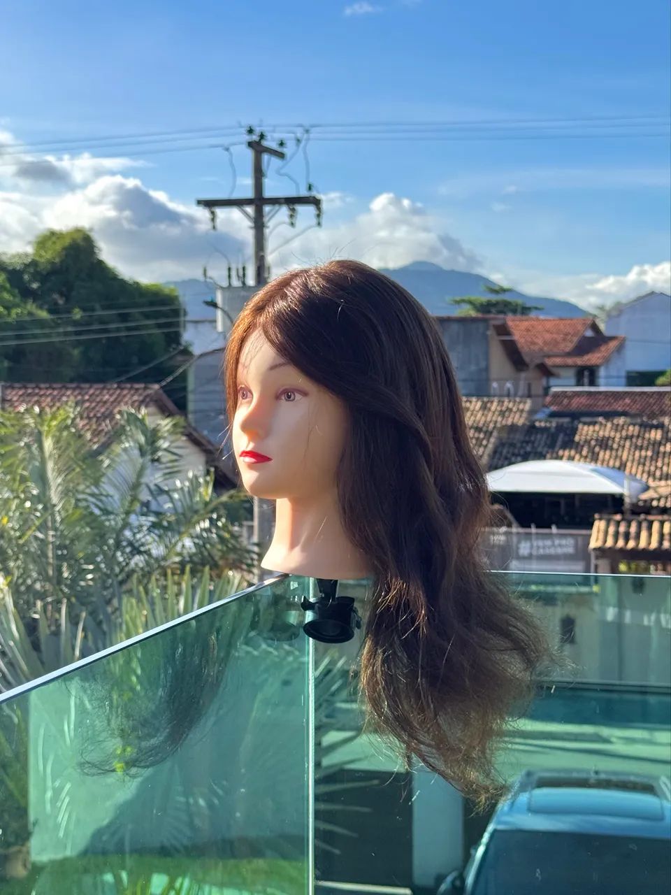 Cabeça de treino com tripé Hairart - Foto 2