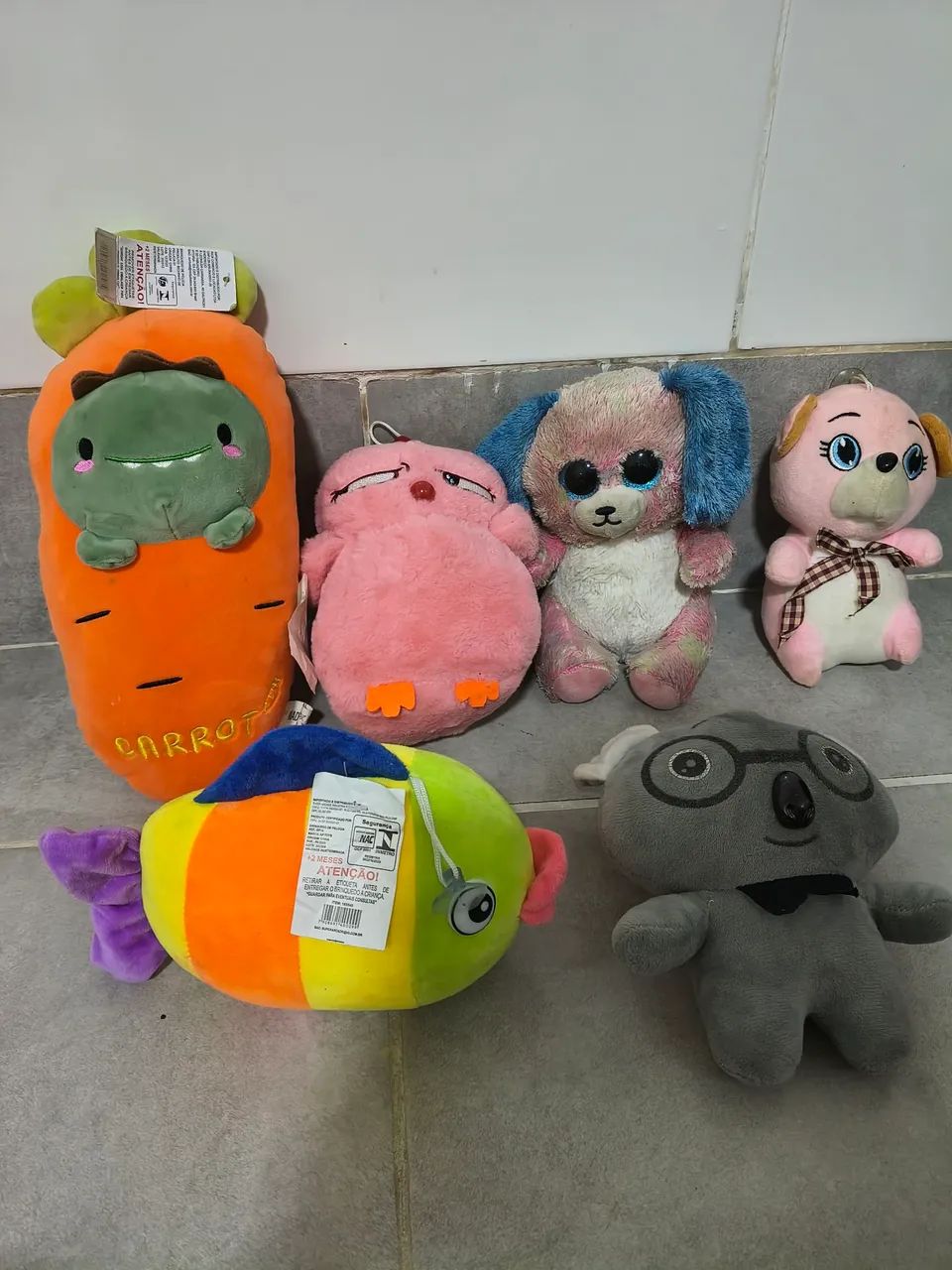 Pelúcias diversas (Algumas com Etiquetas) - Foto 3