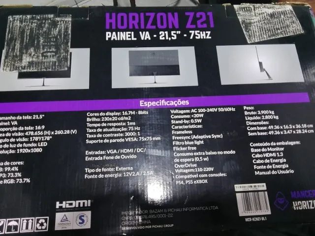 Monitor Gamer Mancer Horizon Z21 - Foto 2