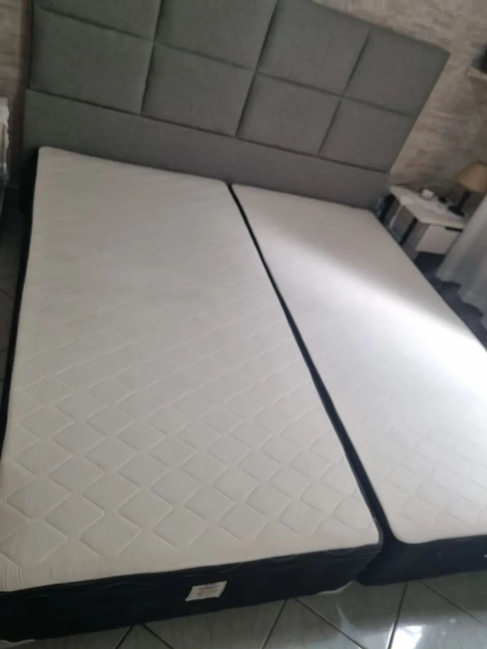 Colchão e box king  - Foto 4