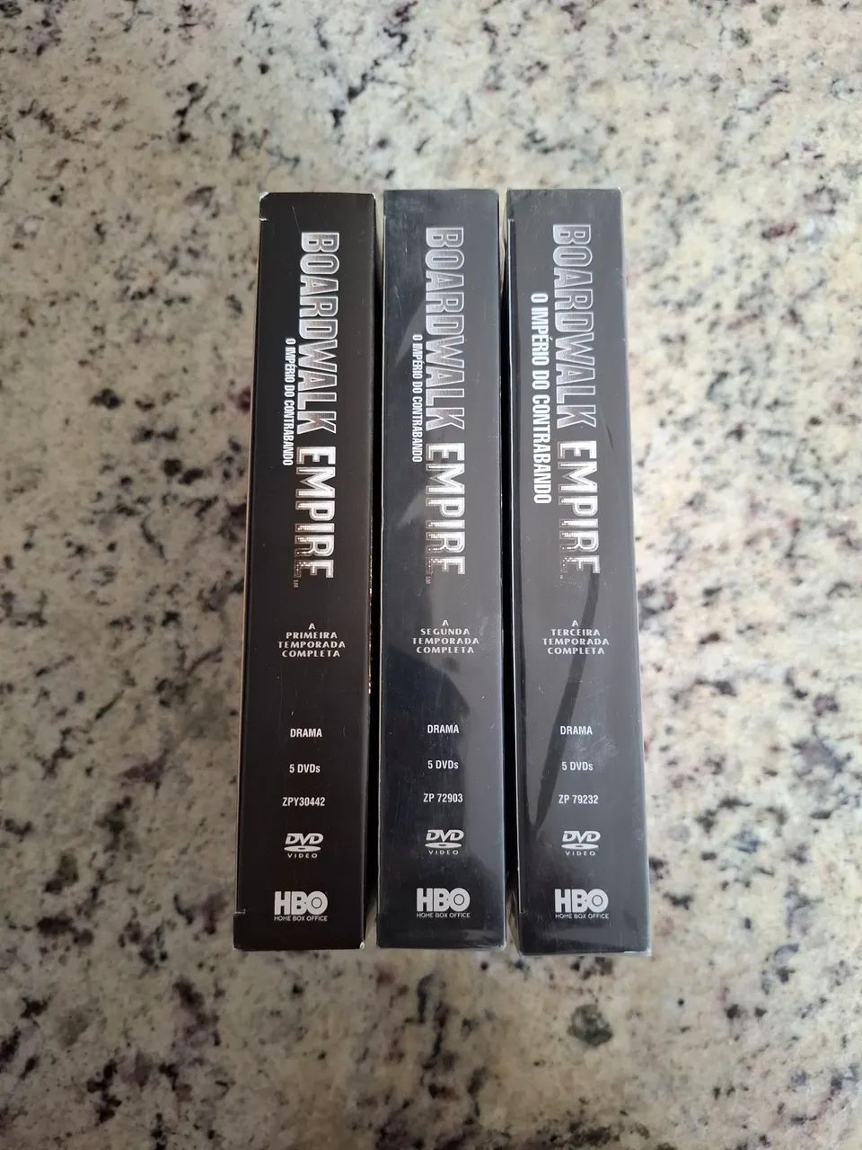 DVDs Broadwalk Empire 1,2,3 temporada