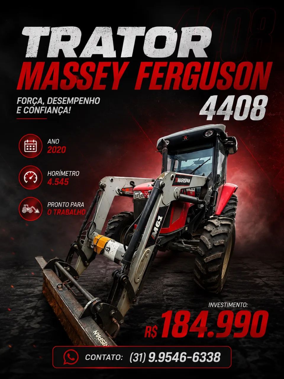 Trator Massey Ferguson - Foto 5