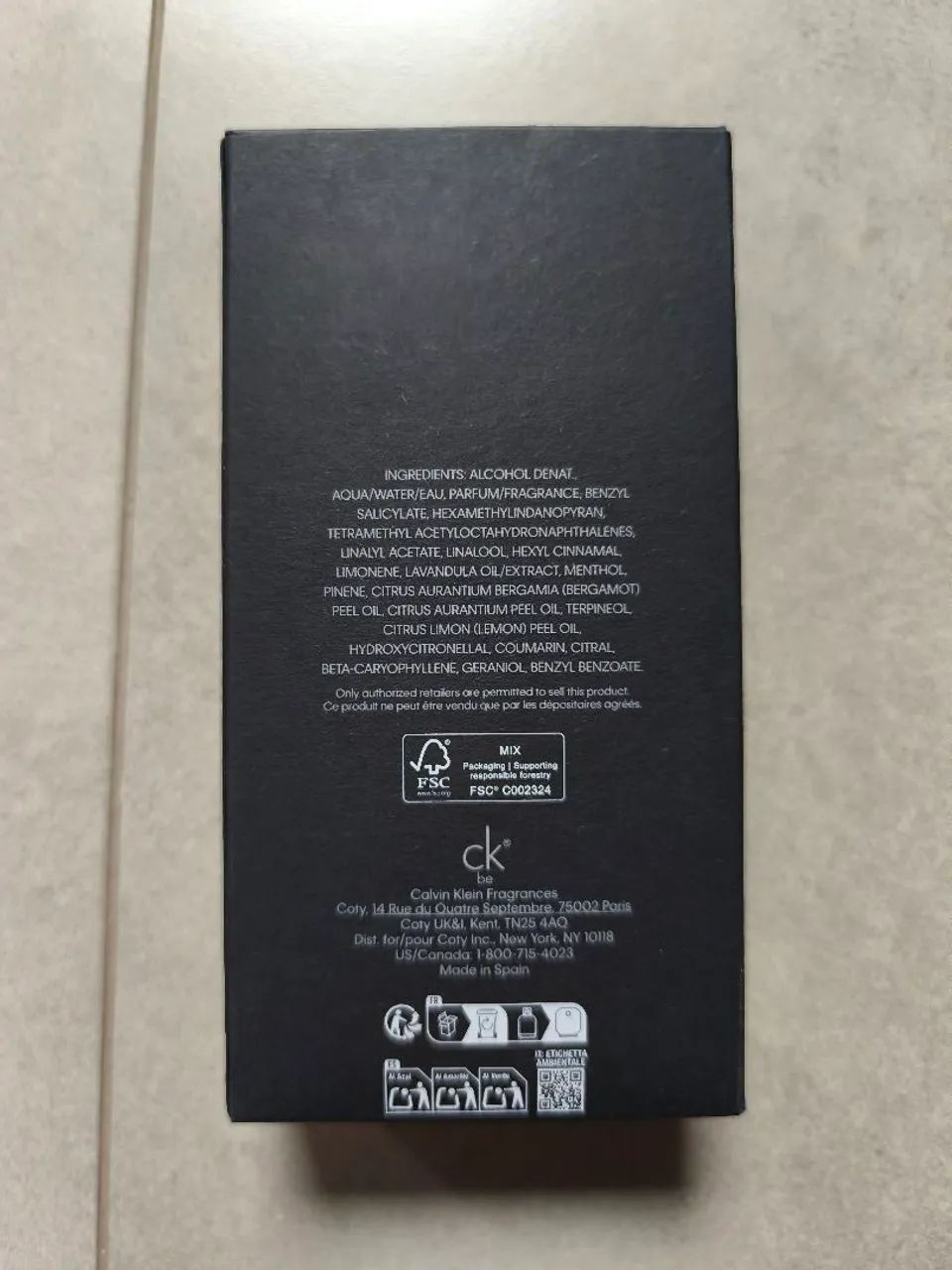 Perfume Calvin Klein CK Bê Eau  the Toilette  200 ML. - Foto 3
