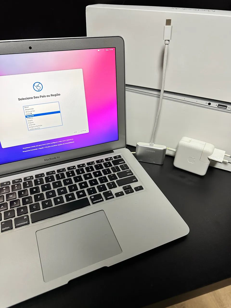 MacBook Air 2017 Completo na Caixa - Bateria Nova Original 54 Ciclos + Adaptador HDMI - Foto 2