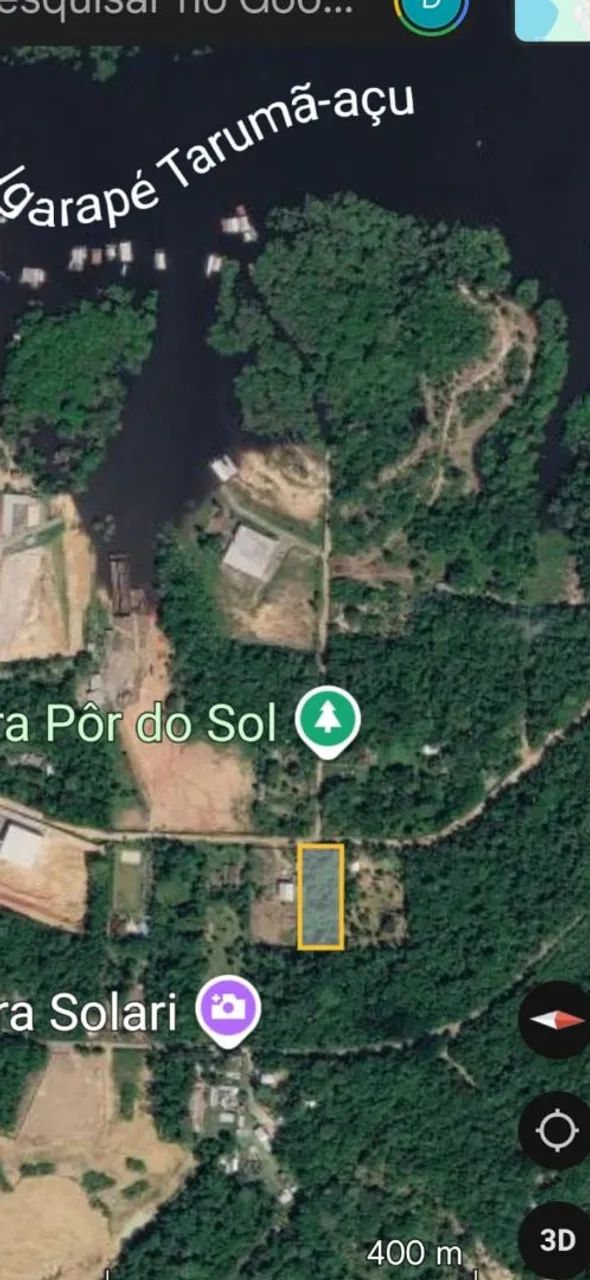 VENDO TERRENO NO TARUMA.