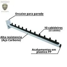 Cabideiro de parede TopLine  - Foto 2