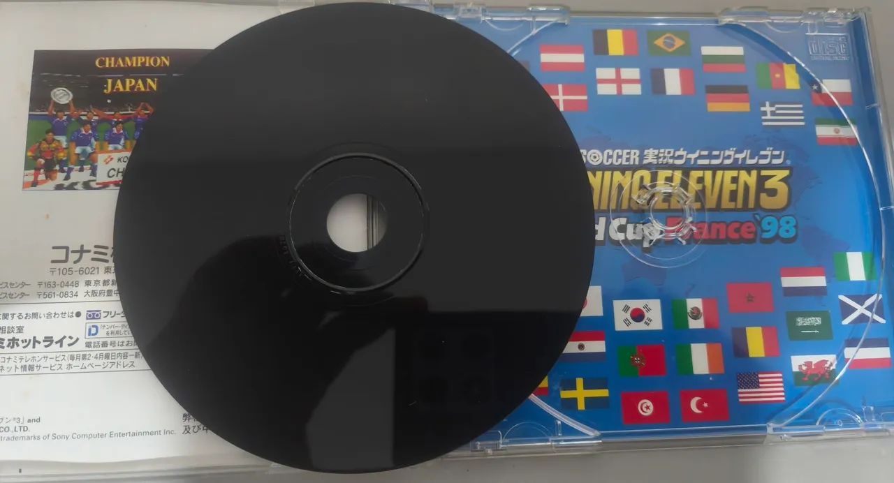 Winning Eleven 3 PS1 original  - Foto 4