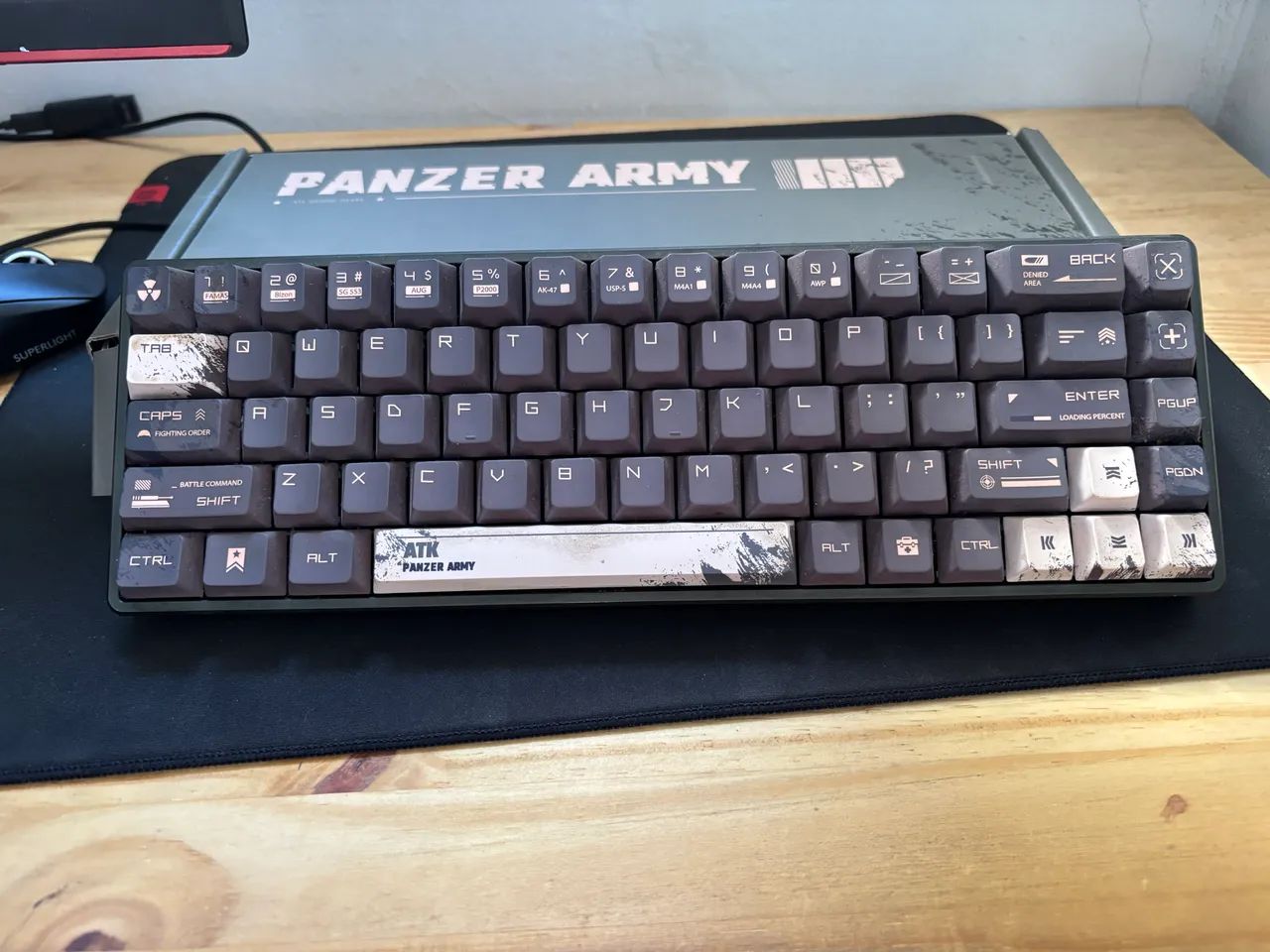 TECLADO ATK68 MAGNÉTICO (LIMITED VERSION - PANZER ARMY) - Foto 2