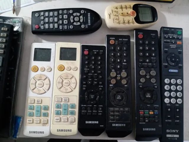controles-para TV, AR, e outros a partir de R$5,00 Funcionando!