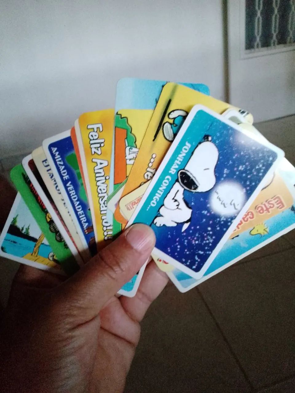 Cartão Snoopy - PVC - Foto 4