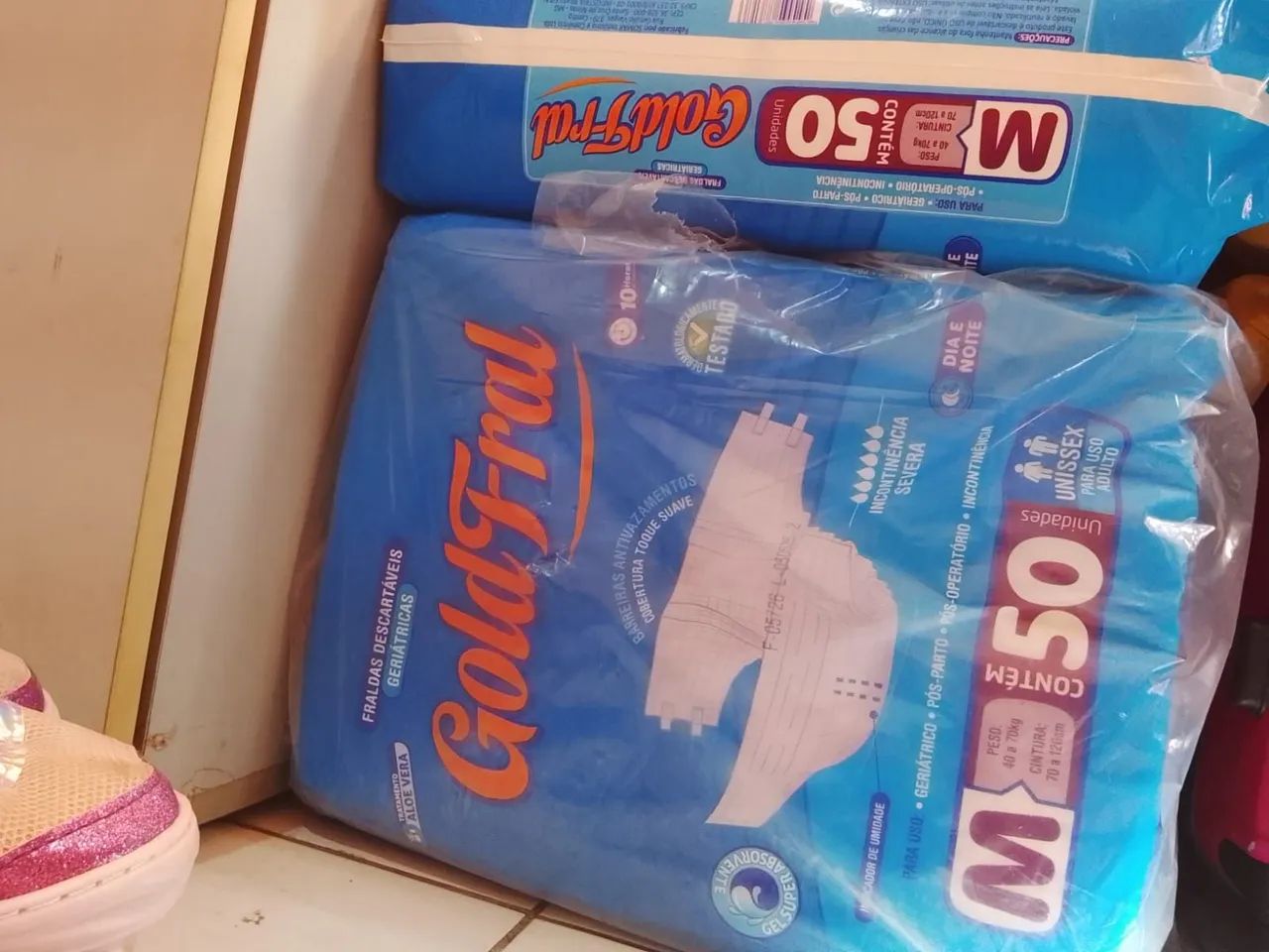 Fraldas geriátrica M  - Foto 4