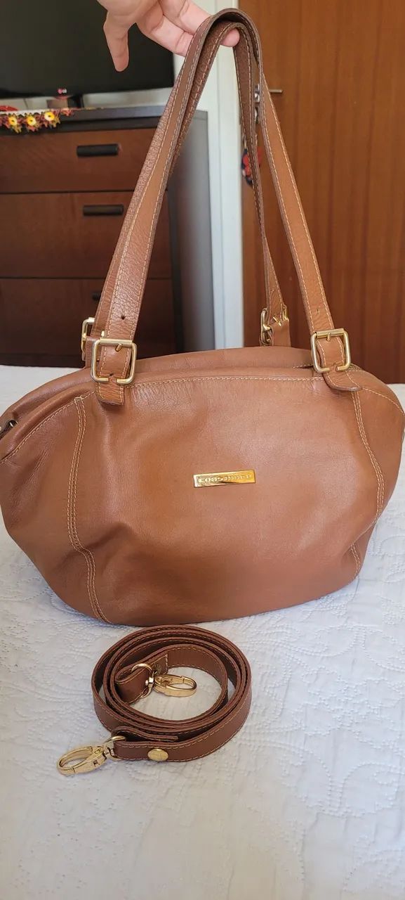 Bolsa de couro Constance 