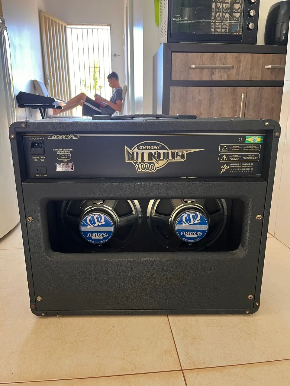 Amplificador de guitarra meteoro nitrous 100G - Foto 2