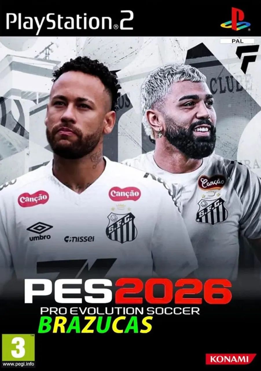 Pes 2026 jogos de ps2 e ps1