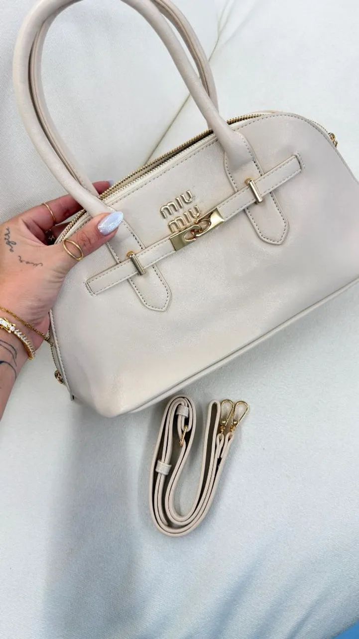 Bolsa Tote aventure - Off withe  - Foto 2