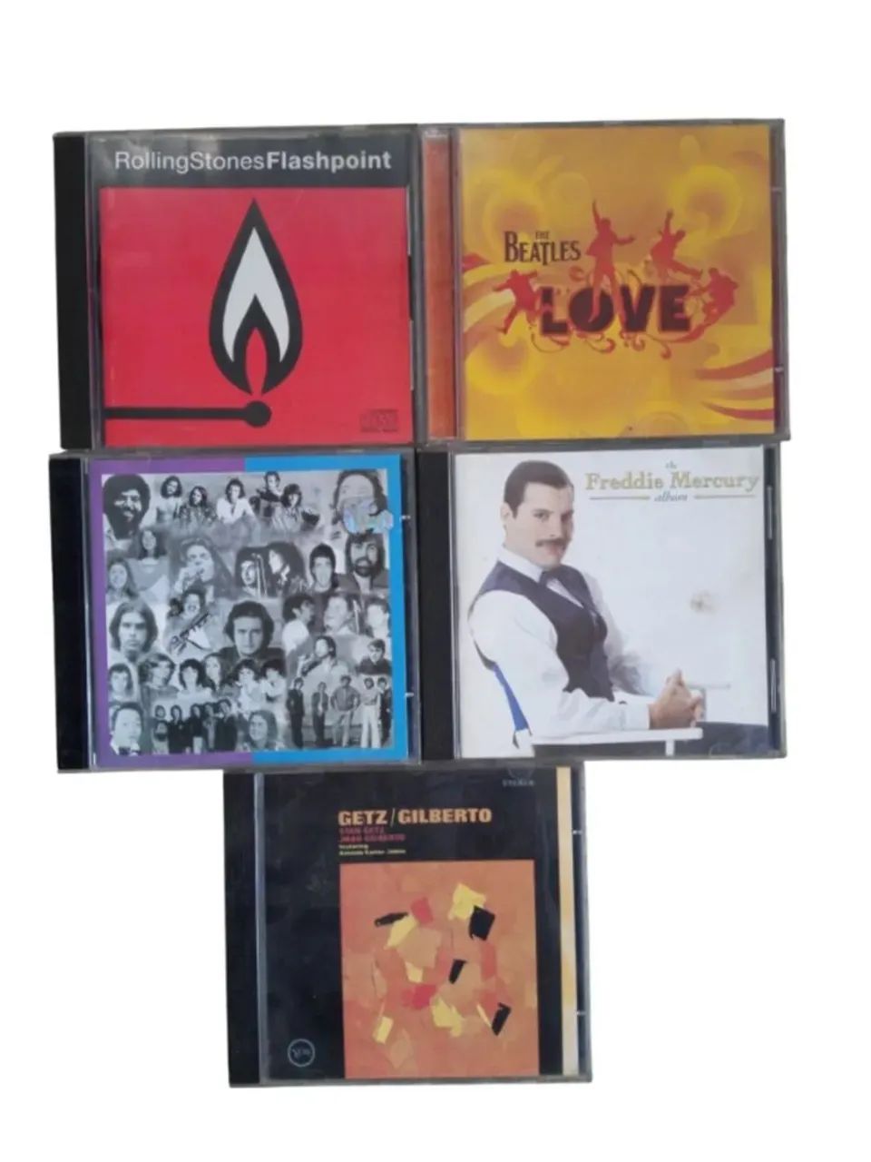 Lote com vários CDs impecáveis rock pop etc - Foto 2