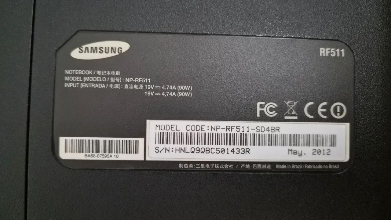 Notebook Samsung Rf511 Np-rf511-5d4br - Foto 4