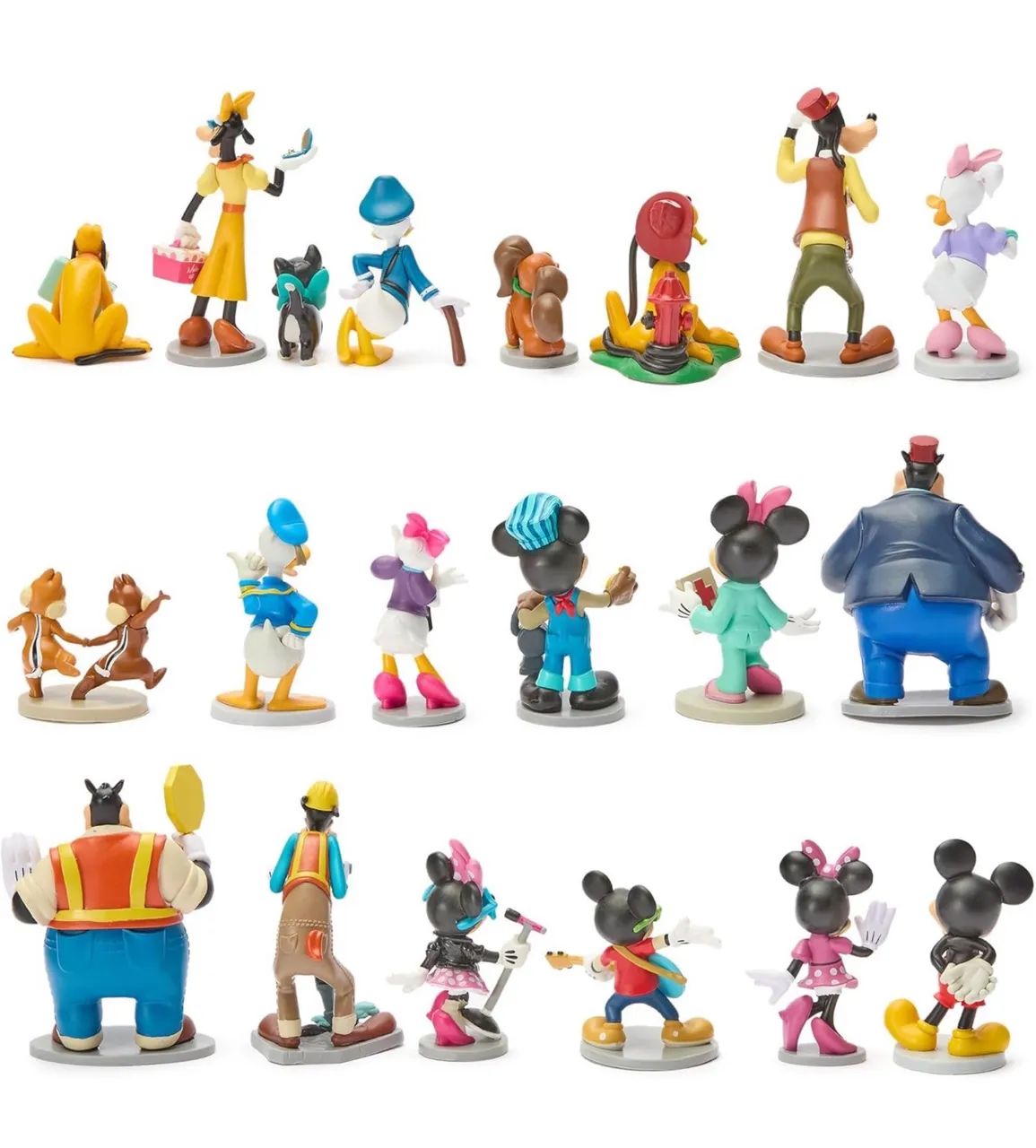 kit 20 mini personagens disney mickey - Foto 2