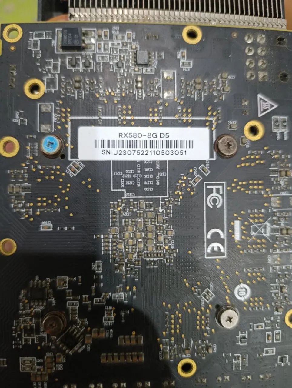 Placa de vídeo AMD rx580 8 gigas - Foto 4