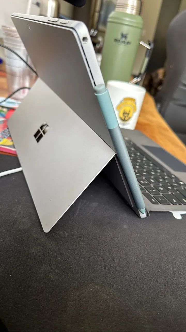 Notebook Microsoft Surface pro 7 I5 8gb 128gb + 128gb com caneta e teclado - Foto 2