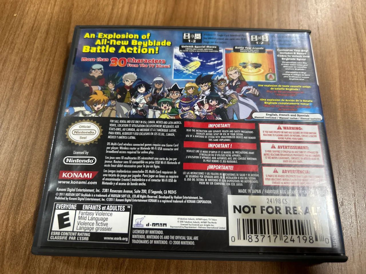 Jogo Beyblade Nintendo DS  - Foto 2
