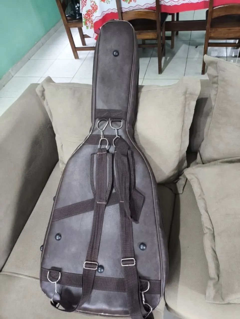 Guitarra Semiacústica Tagima Jazz n' Blues Seattle + Maestro Custom Bag - Foto 5