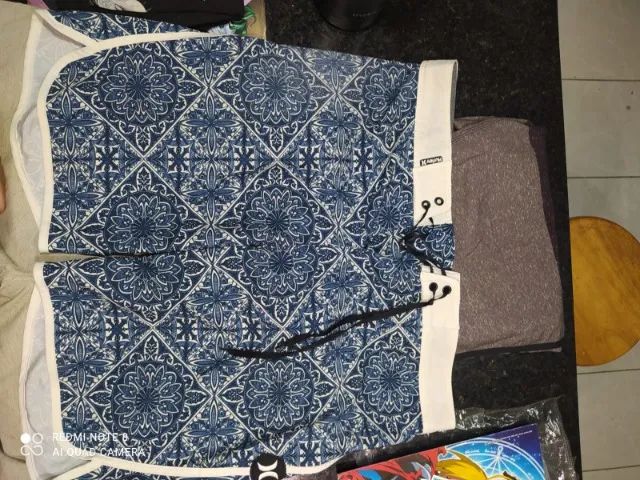 bermuda hurley azul