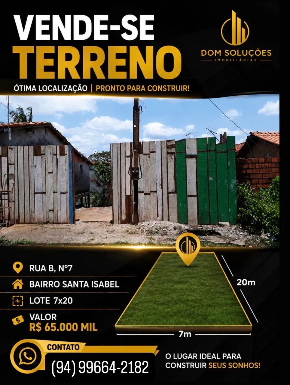 Vendo Lote Santa Isabel - Tucuruí Para 