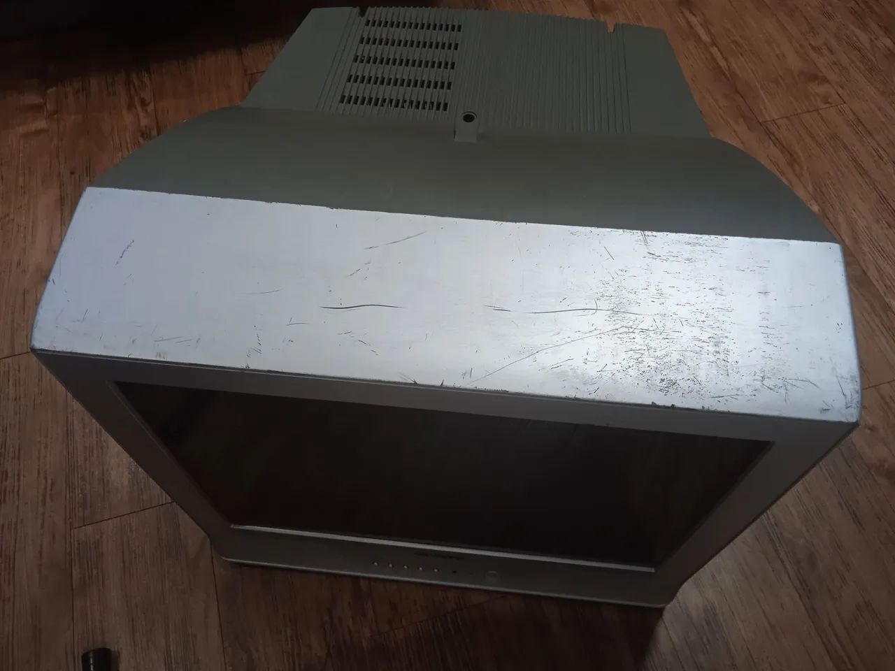 TV tubo Samsung tela plana 21 polegadas funcionando  <br><br> - Foto 5