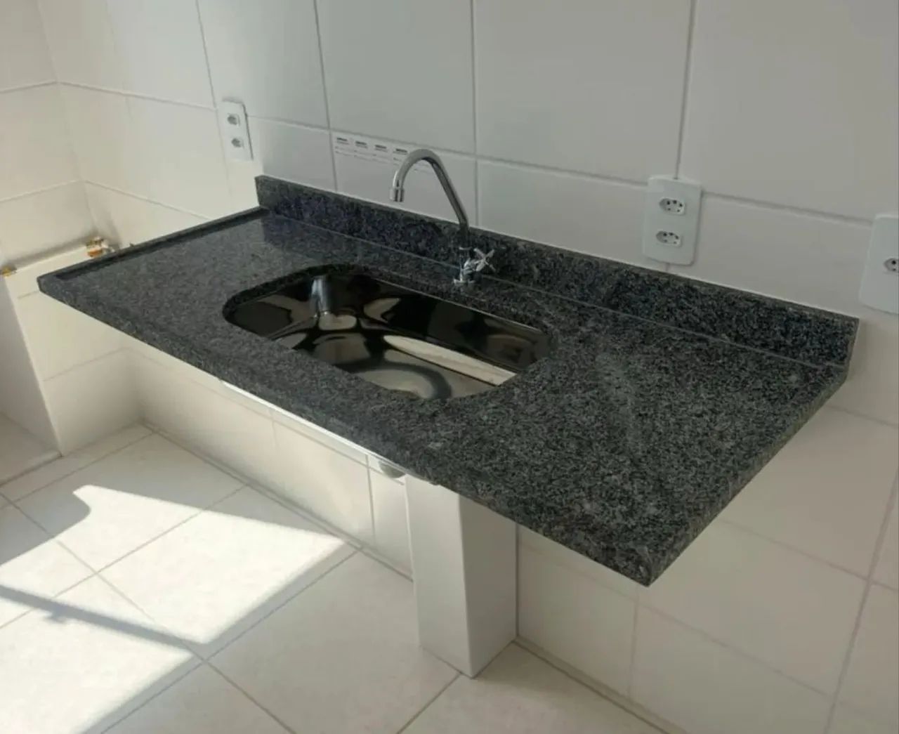 Pia de granito com bojo