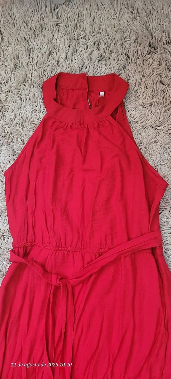 Vestido vermelho g - Foto 5