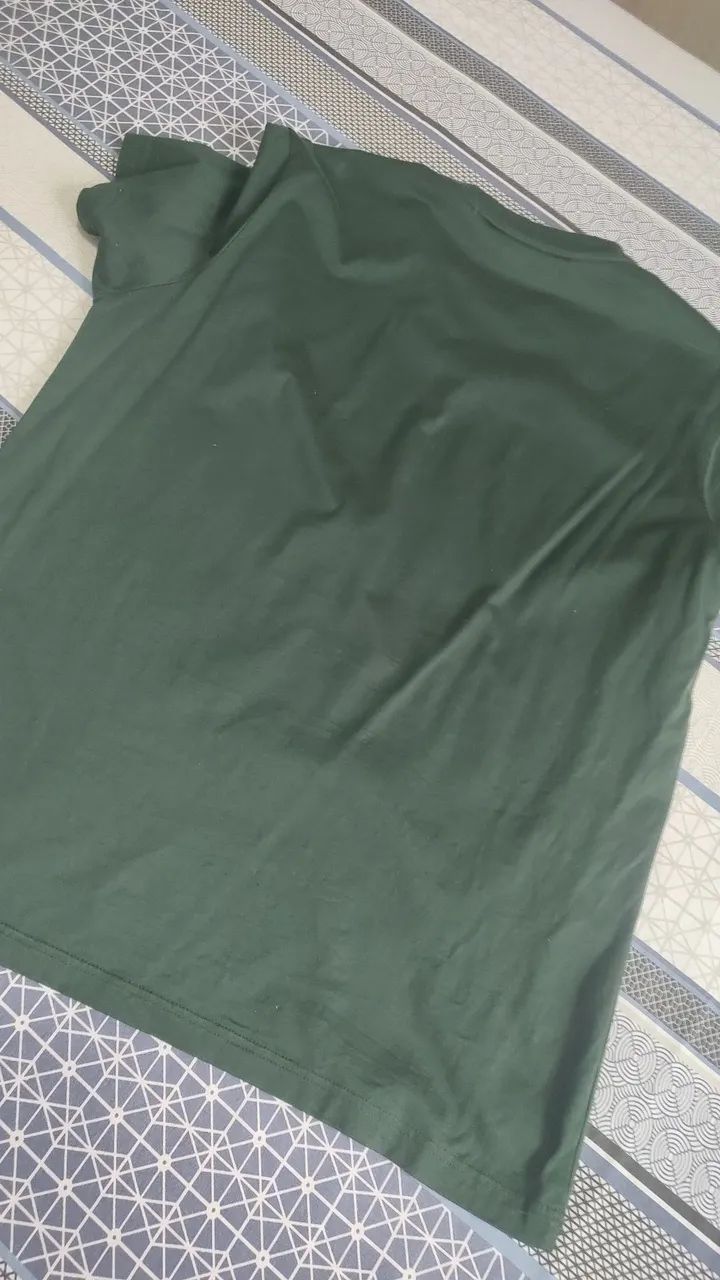 Camiseta verde Hig Stil slim G - Foto 4