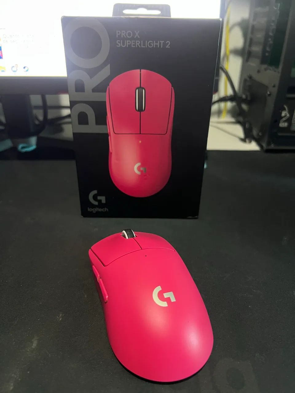 Mouse Logitech G Pro X Superlight 2 Rosa - Foto 4