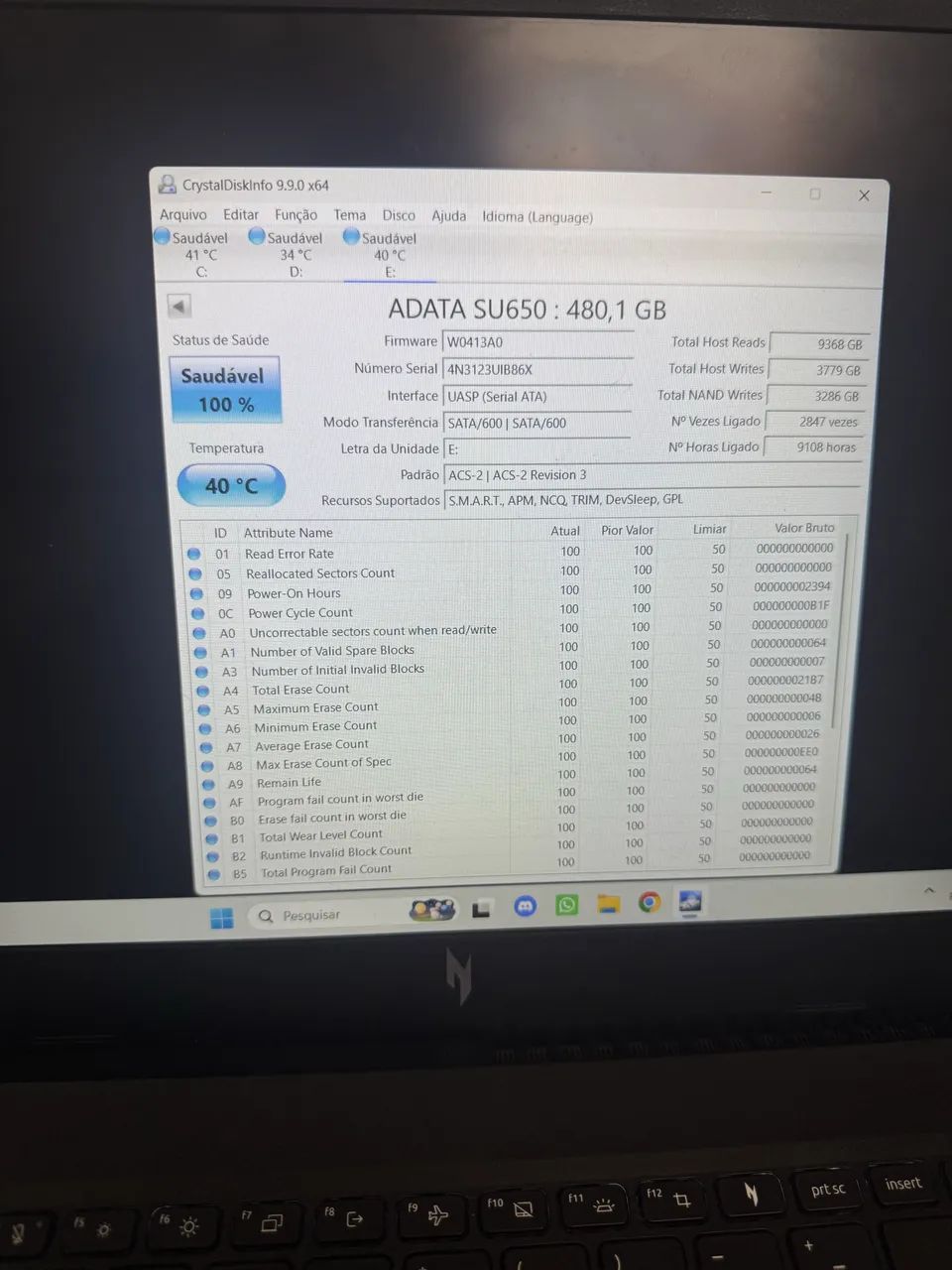 SSD 480GB ADATA SU650 - Foto 3