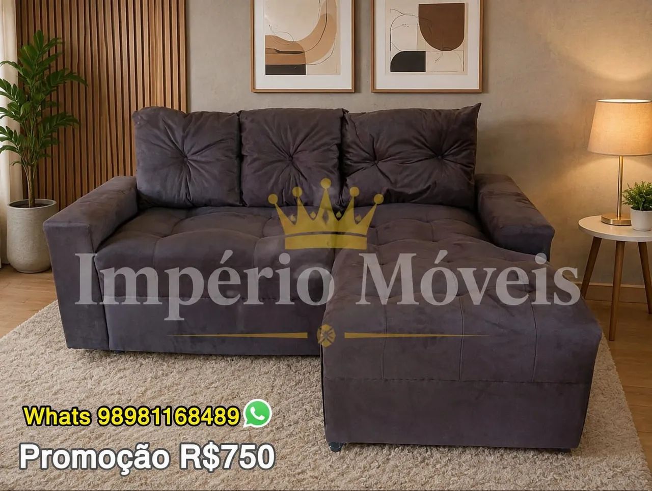 Sofá pronta entrega 
