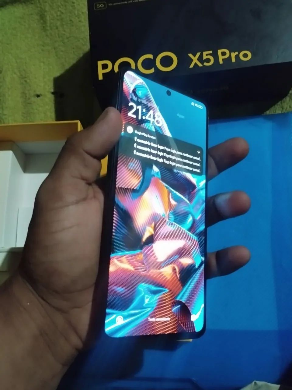 Celular Poco x 5 pro 256 gb - Foto 2