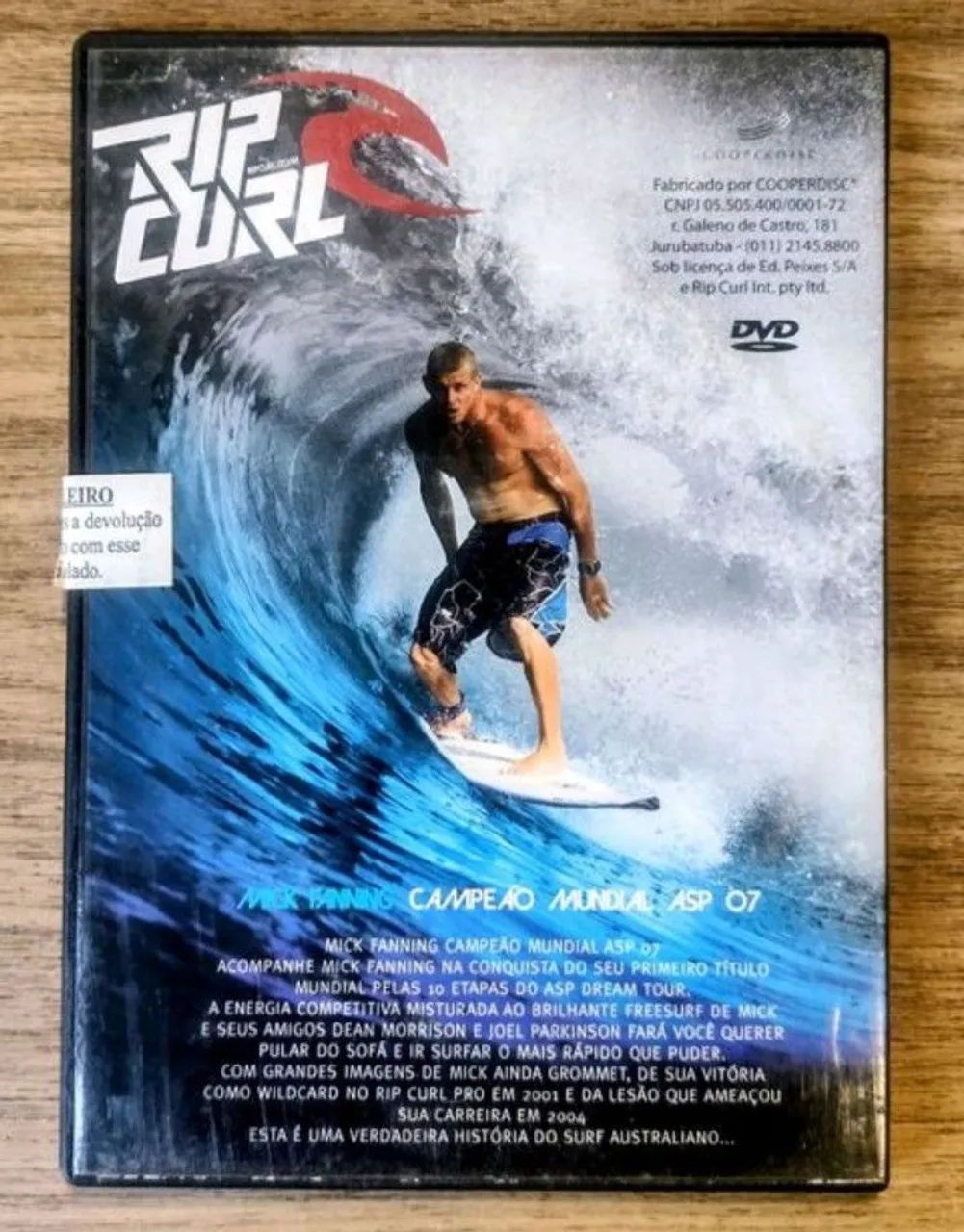 DVD Fluir Lightning Striker Rip Curl  - Foto 2